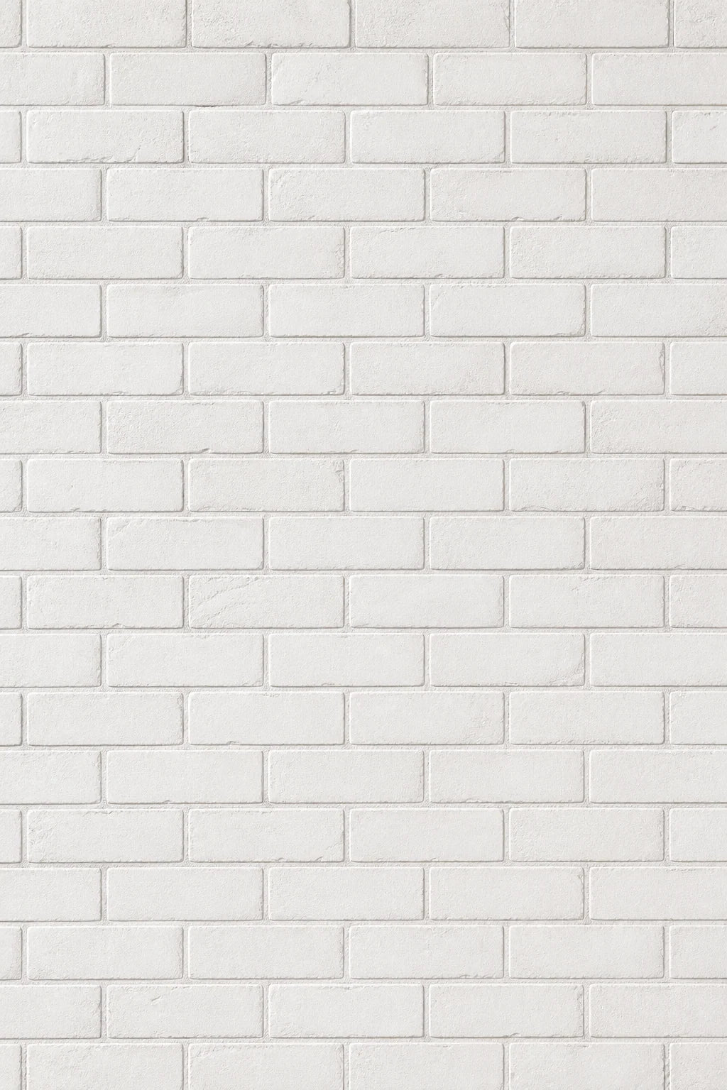 Motivvorschau „Mattweiße Ziegelruhe“ für Küchenrückwand