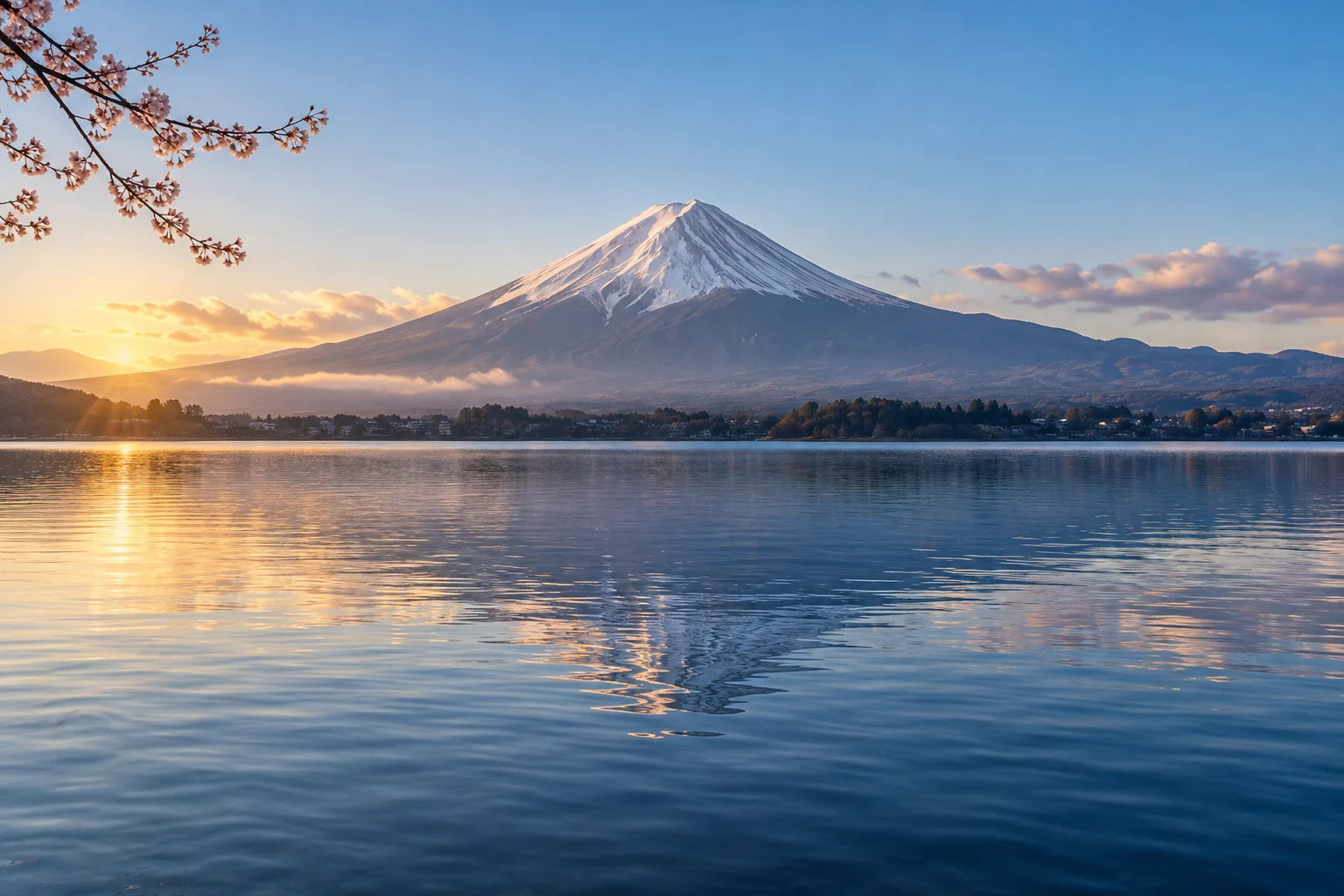 Motivvorschau „Fuji über dem Kawaguchisee“ für Küchenrückwand
