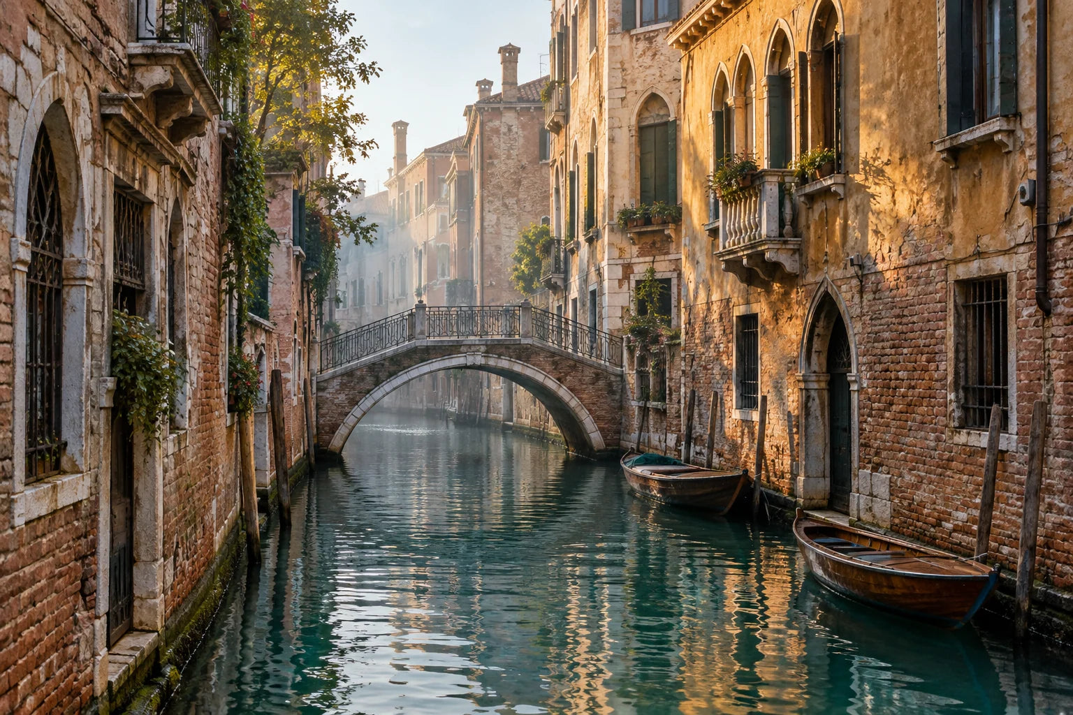 Motivvorschau „Venedig im ersten Sonnenlicht“ für Küchenrückwand