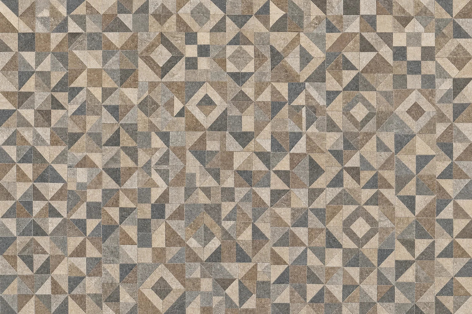 Motivvorschau „Verblasstes Mosaikgewebe“ für Duschrückwand